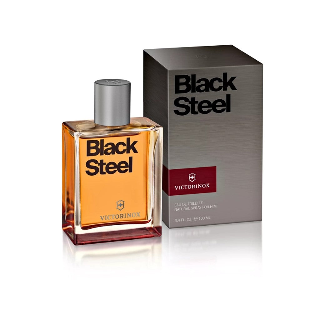 Victorinox Swiss Army Black Steel For Him EDT