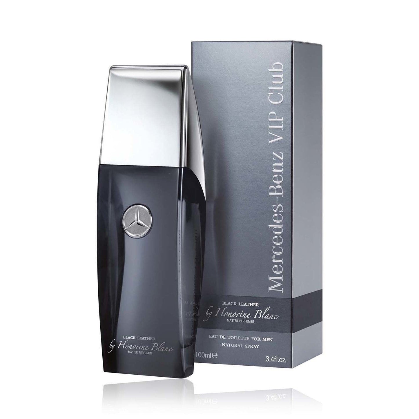 VIP Club Black Leather For Men EDT