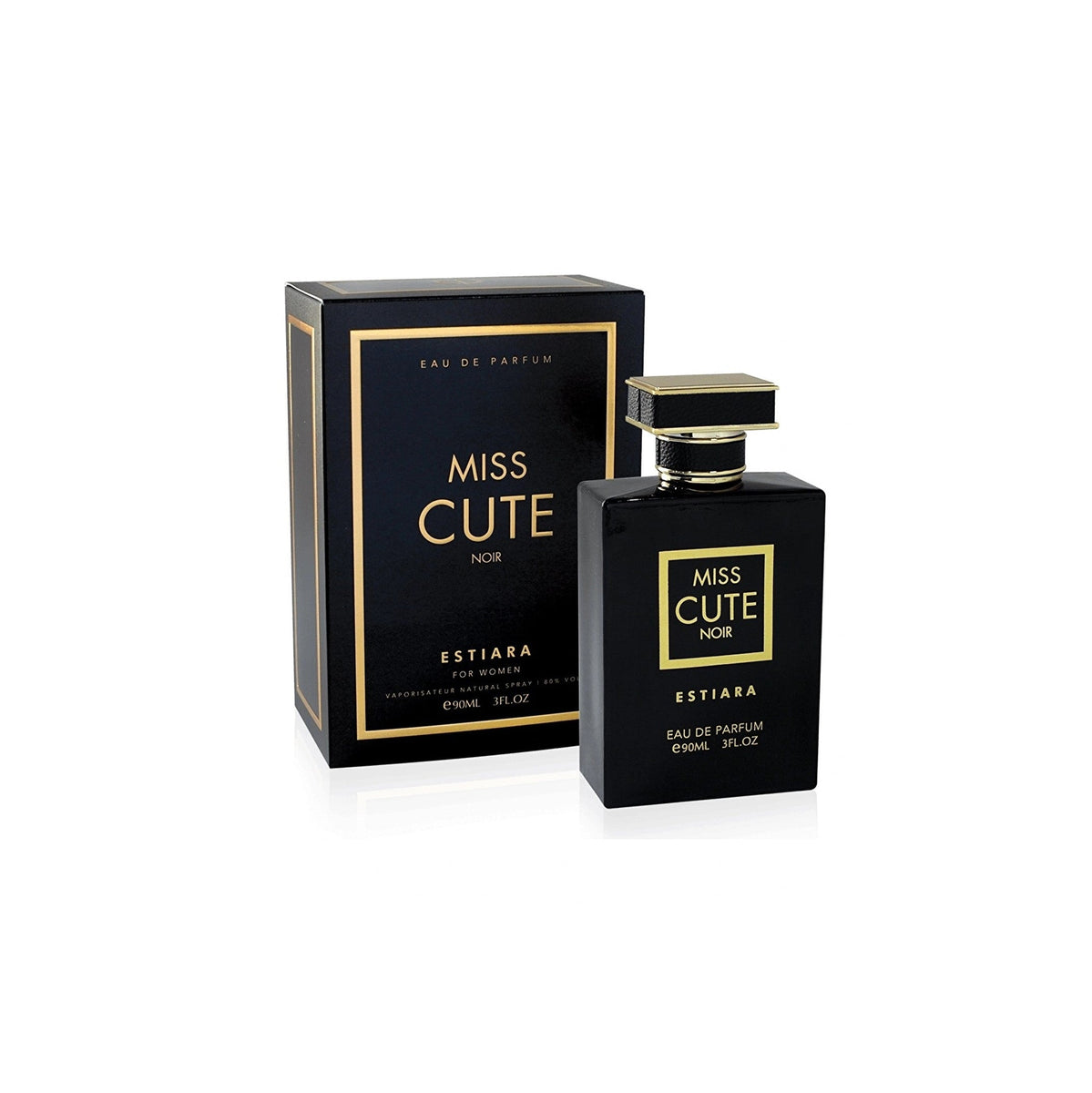 Miss cute noir store perfume