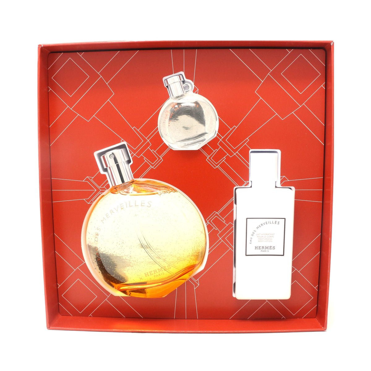 Hermes Eau Des Merveilles EDT (Set of 3) Gift Set