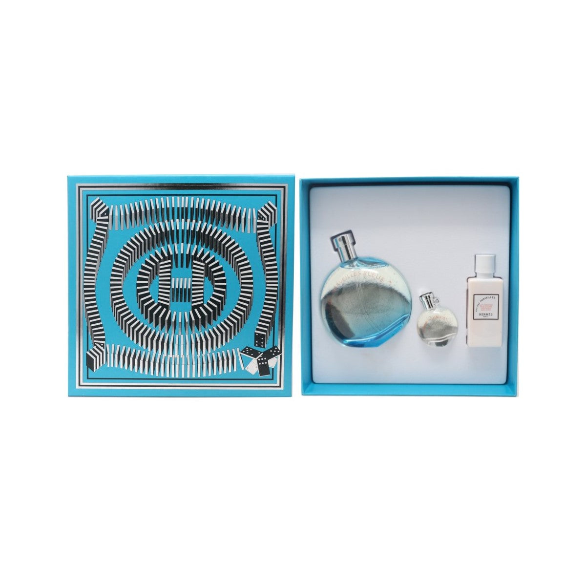 Eau Des Merveilles Bleue (Set Of 3) Gift Set (A)