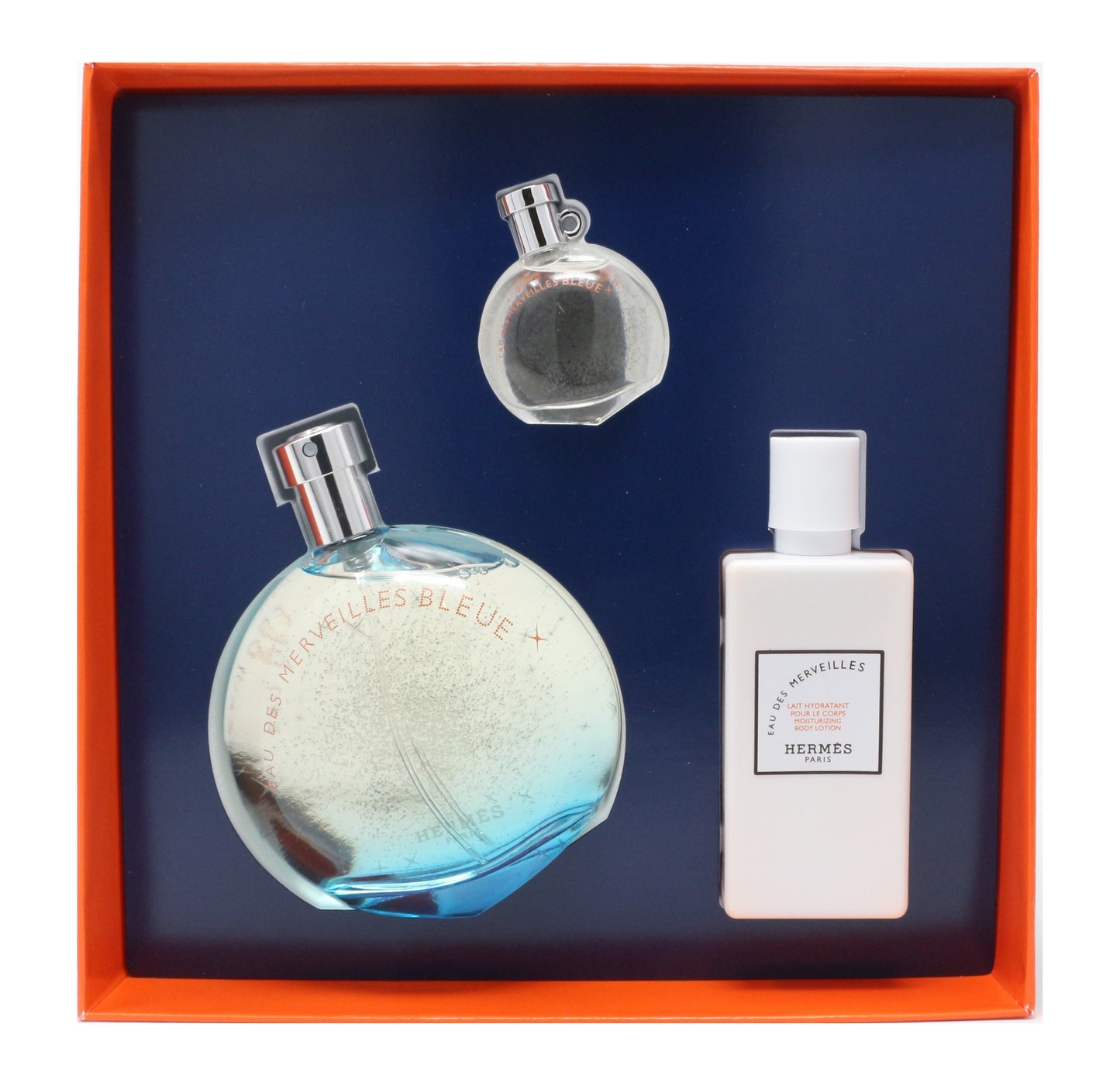 Eau Des Merveilles Bleue (Set of 3) Gift Set (B)