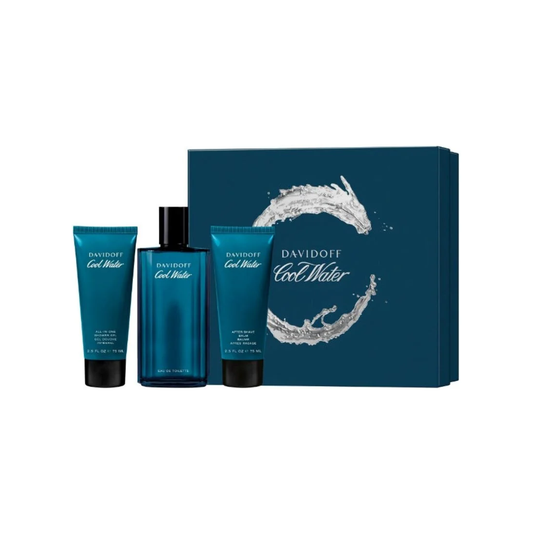 Cool Water For Men EDT (Set of 3) Gift Set