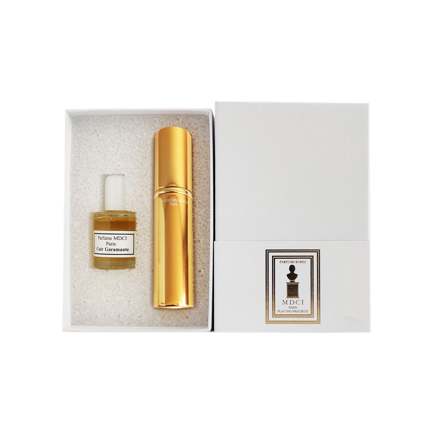 Cuir Garamante EDP Atomizer set